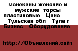 манекены женские и мужские. торсы пластиковые › Цена ­ 100 - Тульская обл., Тула г. Бизнес » Оборудование   